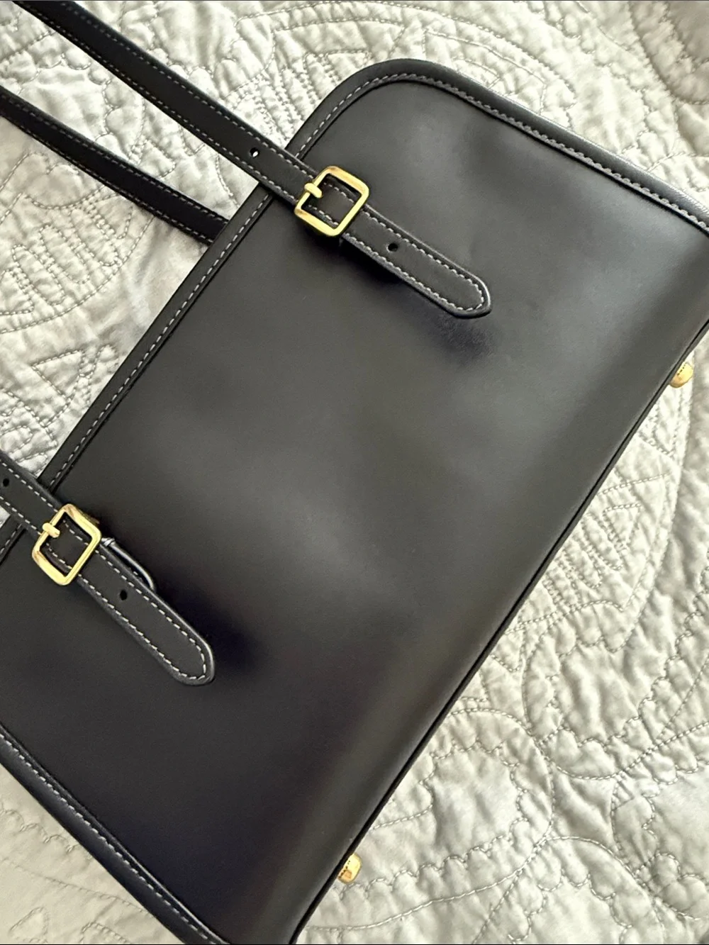 Coach swing zip double strap handbag - Picture 6 of 7